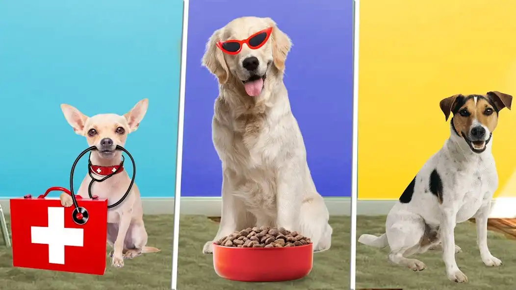 Play Dog Simulator Offline Pet Game as an online game Dog Simulator Offline Pet Game with UptoPlay