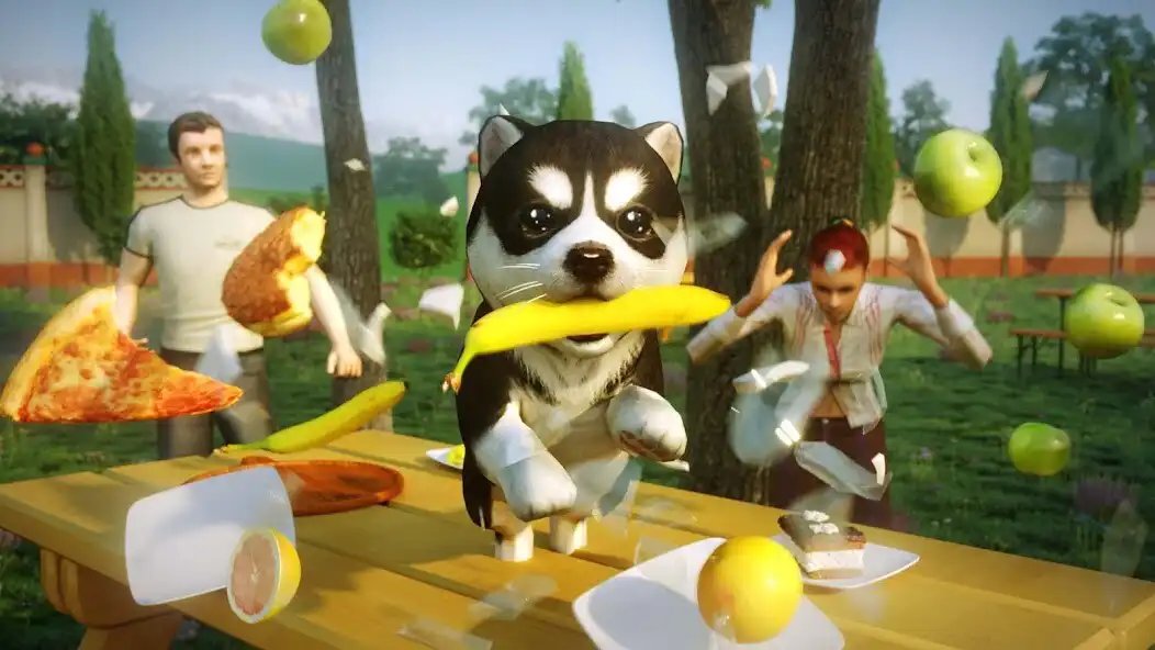 Play Dog Simulator Puppy Craft as an online game Dog Simulator Puppy Craft with UptoPlay