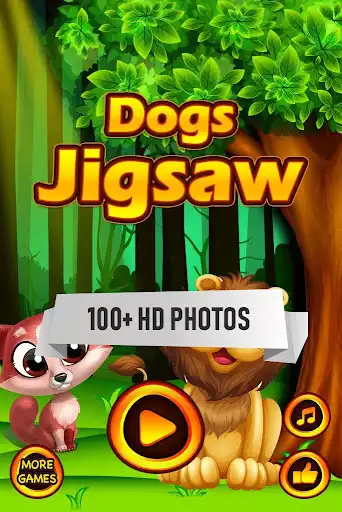 Play Dogs jigsaw puzzle game