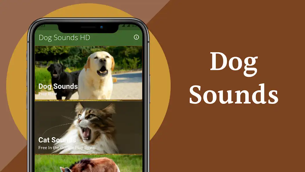 Play Dog Sounds - Barking Ringtones as an online game Dog Sounds - Barking Ringtones with UptoPlay