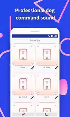 Play Dog Sounds - Dog whistle for dog clicker training