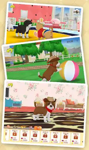 Play Dog Sweetie Friends as an online game Dog Sweetie Friends with UptoPlay