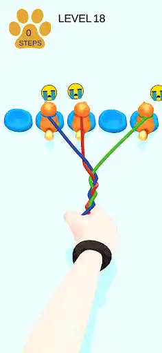 Play Dog Tangle  and enjoy Dog Tangle with UptoPlay