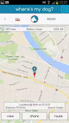 Play Dog Tracker Plus as an online game Dog Tracker Plus with UptoPlay