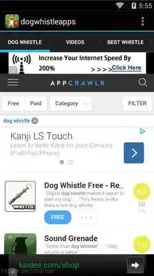 Play Dog Whistle Apps