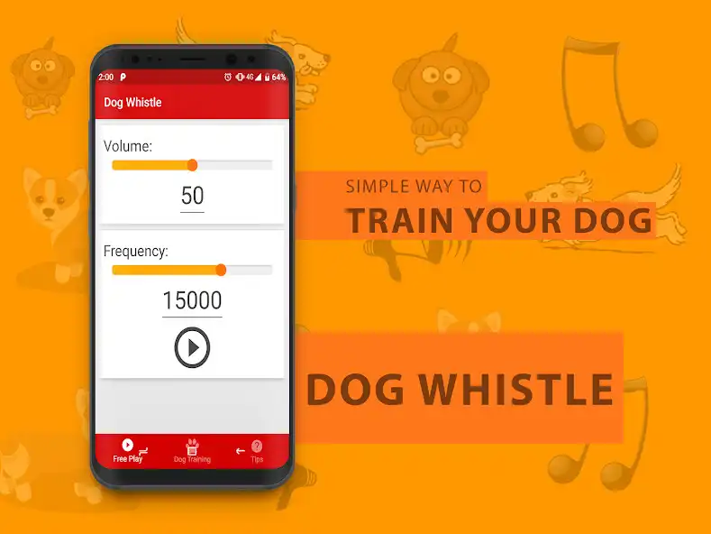 Play Dog Whistle - Frequency Generator  and enjoy Dog Whistle - Frequency Generator with UptoPlay