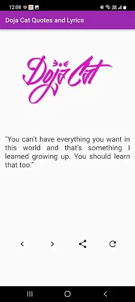 Play Doja Cat Quotes and Lyrics  and enjoy Doja Cat Quotes and Lyrics with UptoPlay