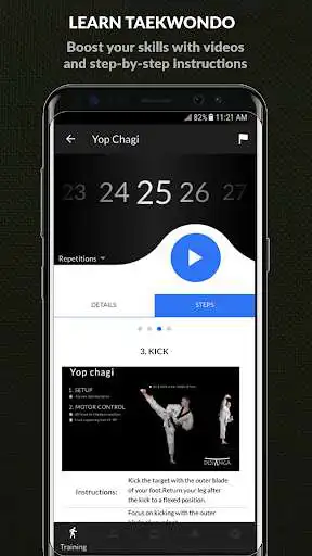 Play APK Dojanga for Taekwondo  and enjoy Dojanga for Taekwondo with UptoPlay com.dojanga.dojangaios