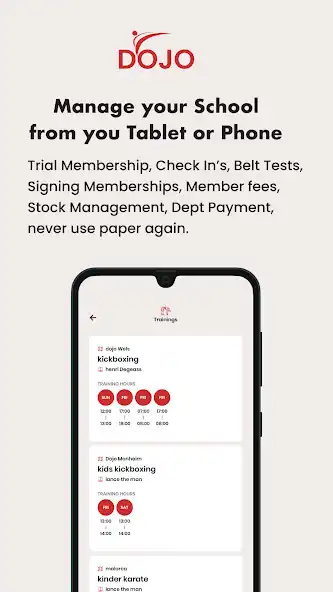 Play Dojo Management as an online game Dojo Management with UptoPlay