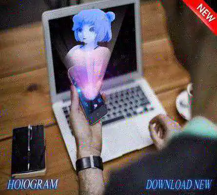 Play Doki Doki Literature Hologram projector simulator