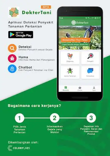 Play Dokter Tani - Deteksi Penyakit Tanaman  and enjoy Dokter Tani - Deteksi Penyakit Tanaman with UptoPlay