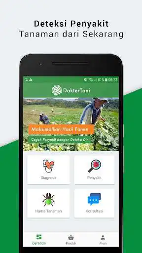 Play Dokter Tani - Deteksi Penyakit Tanaman as an online game Dokter Tani - Deteksi Penyakit Tanaman with UptoPlay