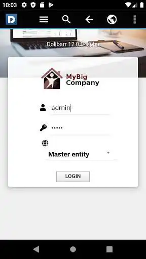Play DoliDroid for Dolibarr ERP-CRM as an online game DoliDroid for Dolibarr ERP-CRM with UptoPlay