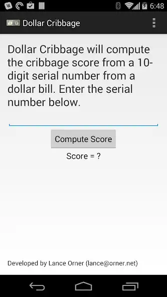 Play Dollar Cribbage Scorer  and enjoy Dollar Cribbage Scorer with UptoPlay