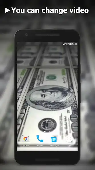 Play Dollars Video Live Wallpaper as an online game Dollars Video Live Wallpaper with UptoPlay