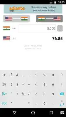 Play Dollar to Indian Rupee as an online game Dollar to Indian Rupee with UptoPlay