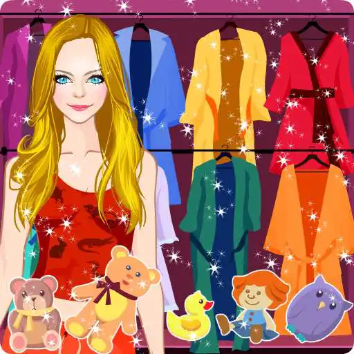 Run free android online Doll Dress up and Hair Salon - Pajama Fashion APK