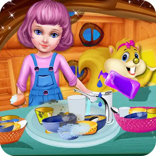 Play Doll Girl Kitchen Dish Washing APK Play Doll Girl Kitchen Dish Washing APK