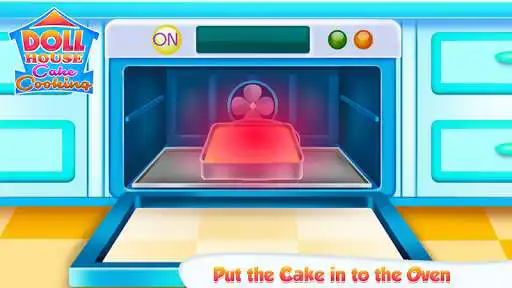 Play Doll House Cake Cooking as an online game Doll House Cake Cooking with UptoPlay