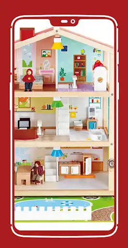 Play Doll House Wallpaper as an online game Doll House Wallpaper with UptoPlay
