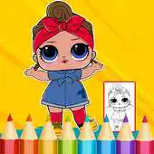 Free play online Dolls Surprise Coloring Book Lol APK