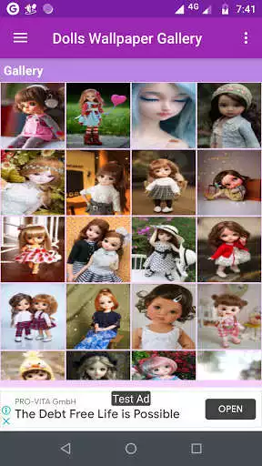Play Dolls Wallpaper Gallery as an online game Dolls Wallpaper Gallery with UptoPlay