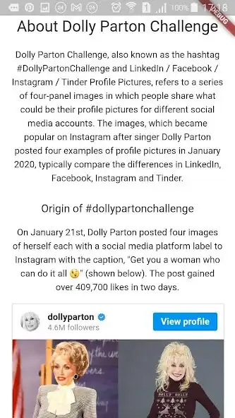 Play Dolly Parton Challenge  and enjoy Dolly Parton Challenge with UptoPlay