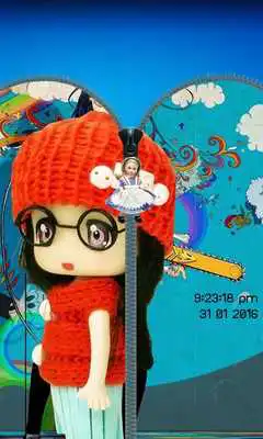 Play Doll Zipper Lock