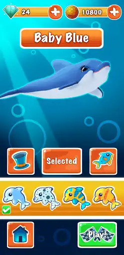 Play Dolphin Dash as an online game Dolphin Dash with UptoPlay