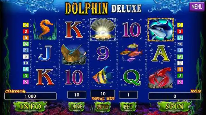 Play Dolphin Deluxe Slot