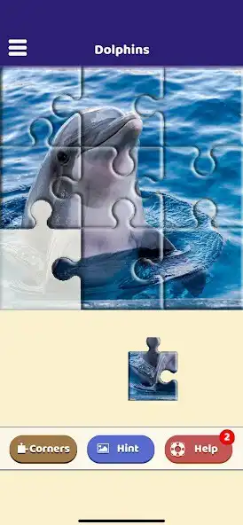 Play Dolphin Love Puzzle  and enjoy Dolphin Love Puzzle with UptoPlay