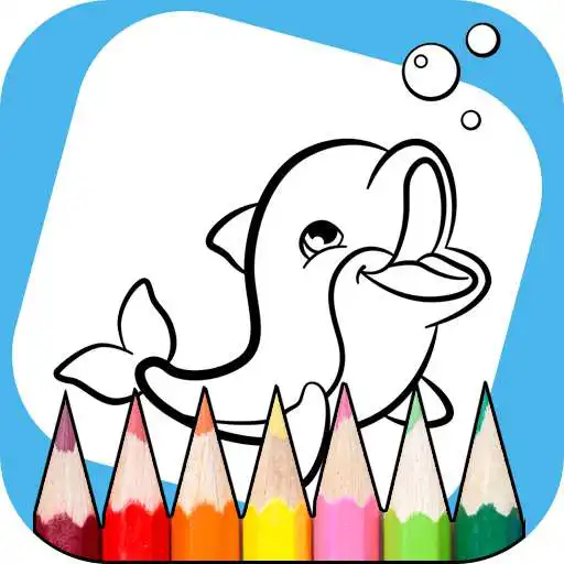 Free play online Dolphins Coloring Book APK