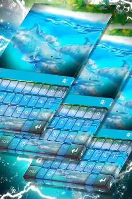 Play Dolphins Keyboard theme Play Dolphins Keyboard theme