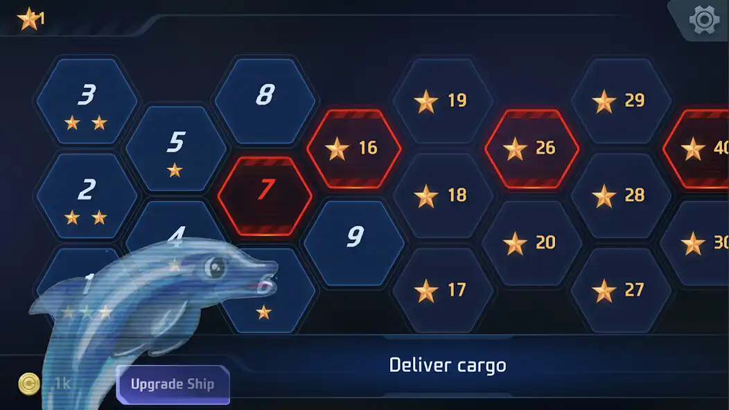 Play Dolphins Space Delivery as an online game Dolphins Space Delivery with UptoPlay