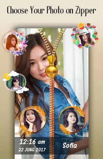 Play Dolphin Zipper Lock Screen as an online game Dolphin Zipper Lock Screen with UptoPlay