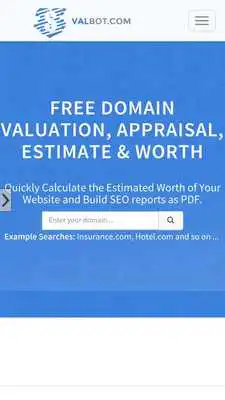 Play Domain Name Valuation Tool