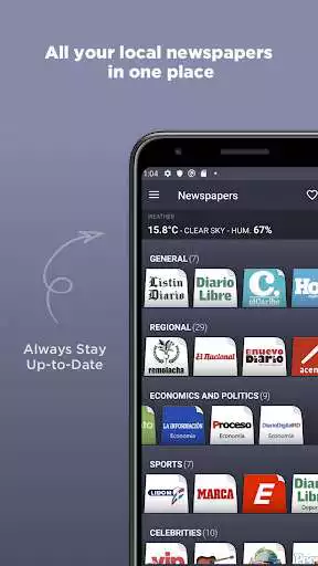 Play Dominican Newspapers  and enjoy Dominican Newspapers with UptoPlay