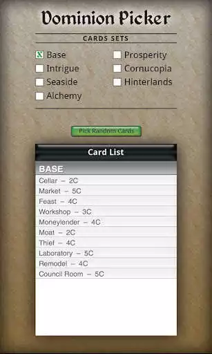 Play Dominion Picker