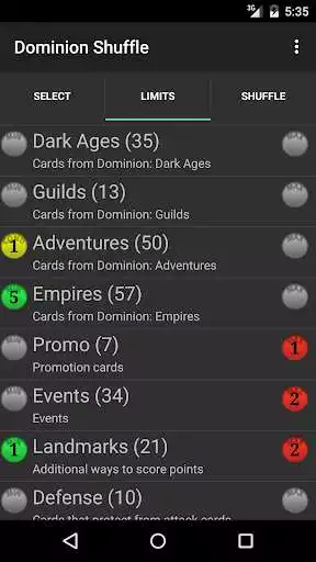 Play Dominion Shuffle