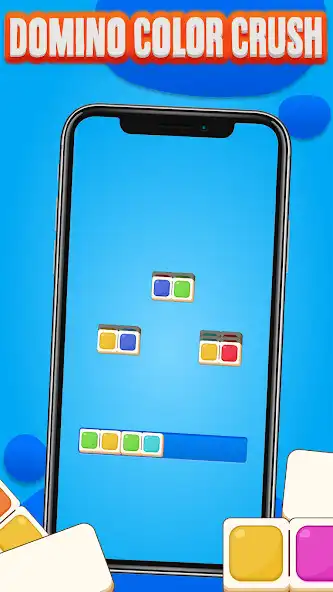 Play Domino Color Crush as an online game Domino Color Crush with UptoPlay