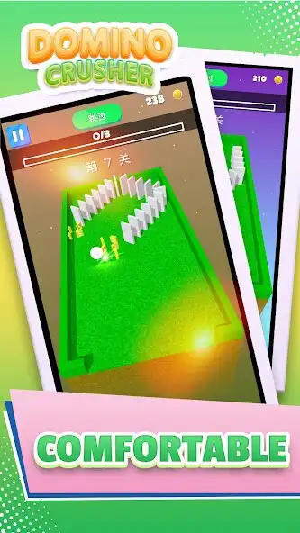 Play Domino Cursher - Push All Down as an online game Domino Cursher - Push All Down with UptoPlay