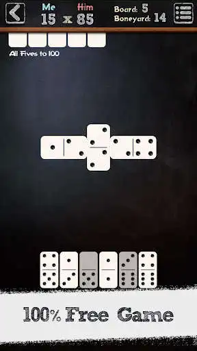 Play Dominoes: Classic Dominos Game as an online game Dominoes: Classic Dominos Game with UptoPlay