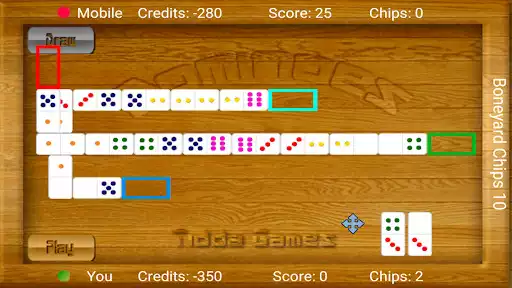 Play Dominoes Game as an online game Dominoes Game with UptoPlay