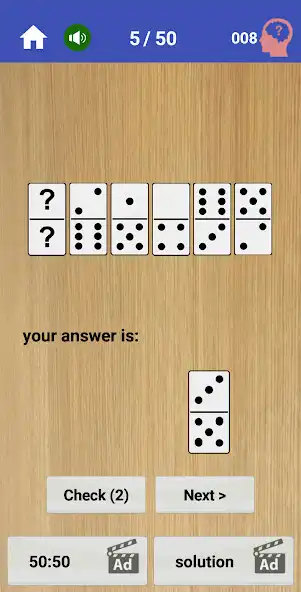 Play Dominoes IQ as an online game Dominoes IQ with UptoPlay