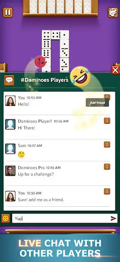 Play Dominoes Pro as an online game Dominoes Pro with UptoPlay