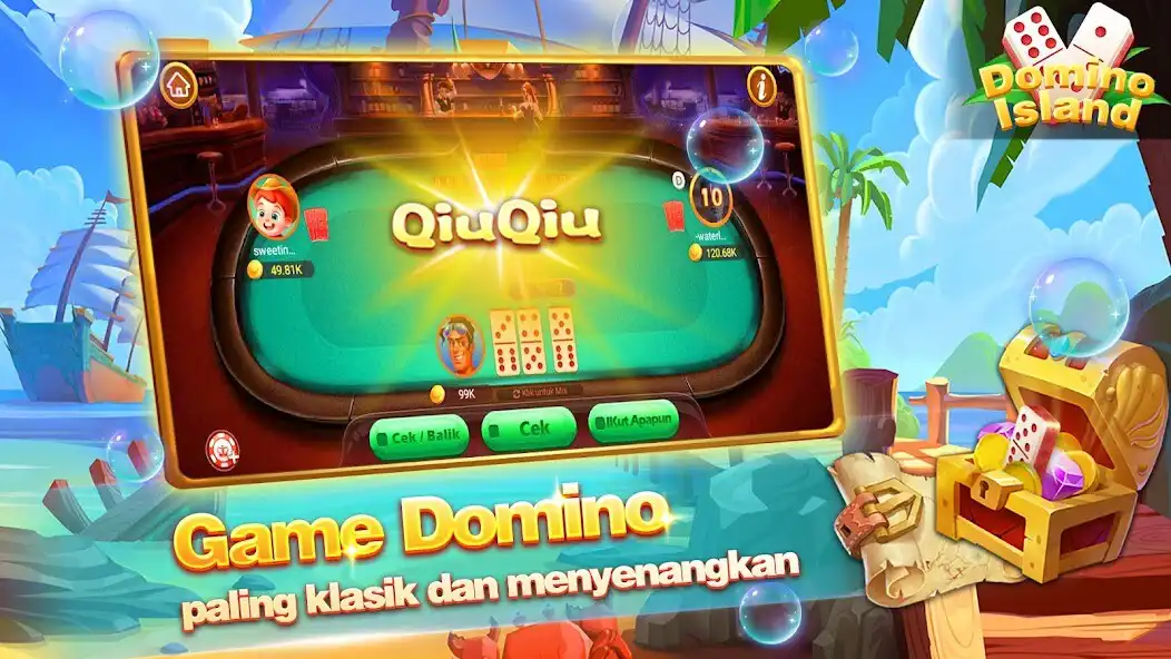Play Domino Island-Classic Domino  and enjoy Domino Island-Classic Domino with UptoPlay