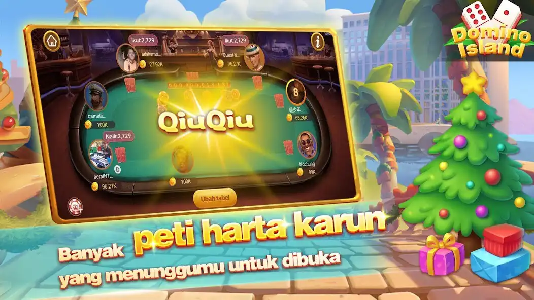 Play Domino Island-Classic Domino as an online game Domino Island-Classic Domino with UptoPlay