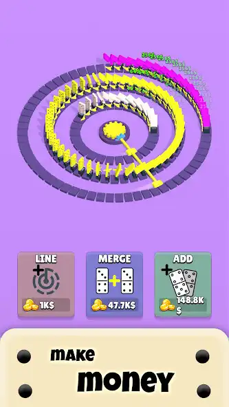 Play Domino Loop as an online game Domino Loop with UptoPlay