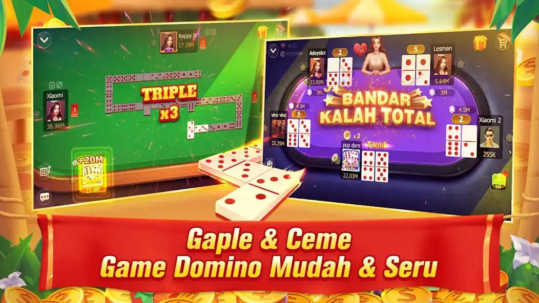 Play Domino QiuQiu 99 QQ Gaple Slot  and enjoy Domino QiuQiu 99 QQ Gaple Slot with UptoPlay