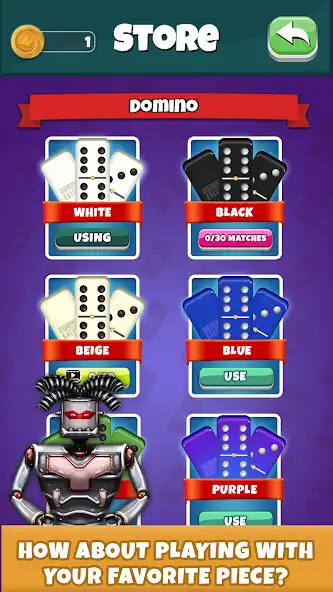 Play Domino Silver as an online game Domino Silver with UptoPlay